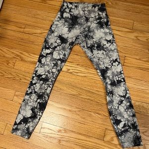 Lululemon Wunder Under Tie Die 25” Leggings